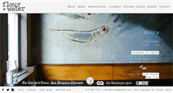 Desktop Screenshot of flourandwater.com